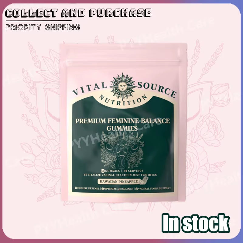 Women'S Probiotic Gummies with Vitamin C for Digestive and Immune Health Feminine Balance Gummies Daily Nutrition Support